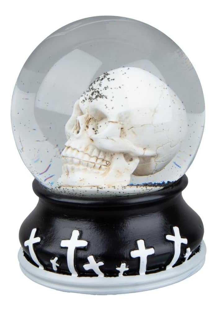 Daiso Halloween Snow Globe Skull - Image 2